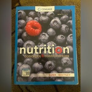 Selling this nutrition textbook brand new